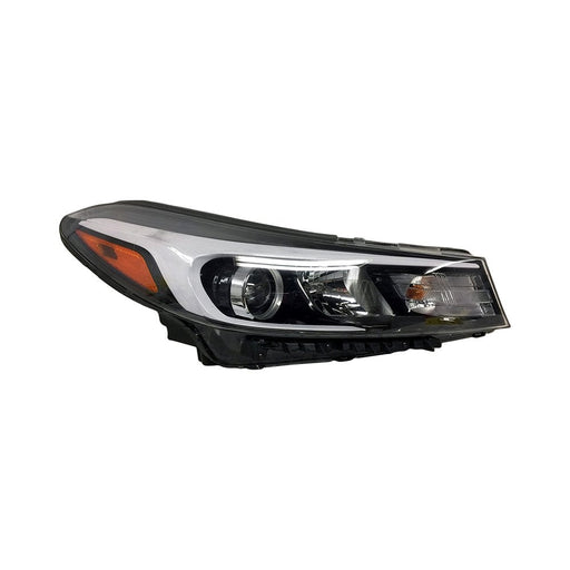 2018 Kia Forte/Forte5 Passenger Side Headlight Assembly Halogen W/O Led Position Lamp From 7-4-17 Composite - KI2503224-Partify-Painted-Replacement-Body-Parts