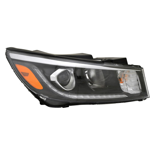 2019-2021 Kia Sedona Passenger Side Headlight Assembly Halogen W/Led Position Lamp Composite - KI2503233-Partify-Painted-Replacement-Body-Parts