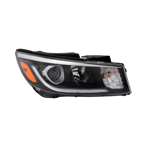 2019-2021 Kia Sedona Passenger Side Headlight Assembly Halogen W/O Led Position Lamp Composite - KI2503238-Partify-Painted-Replacement-Body-Parts