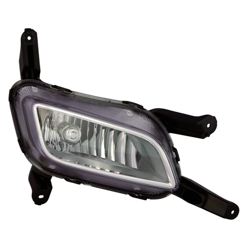 2014-2015 Kia Optima Passenger Side Fog Light Assembly Bulb Type - KI2593135-Partify-Painted-Replacement-Body-Parts