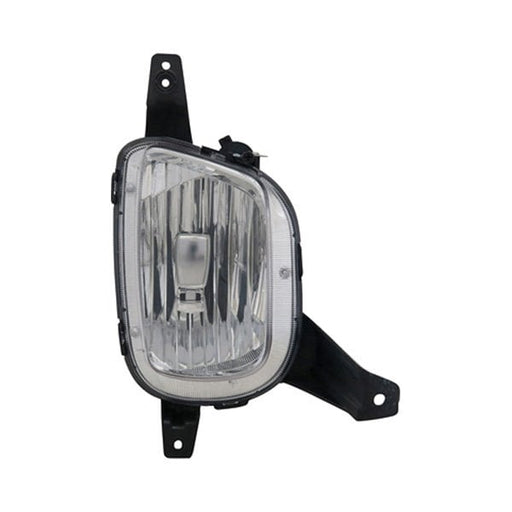 2015-2018 Kia Sedona Passenger Side Fog Light Assembly Multireflector Square Type - KI2593136-Partify-Painted-Replacement-Body-Parts