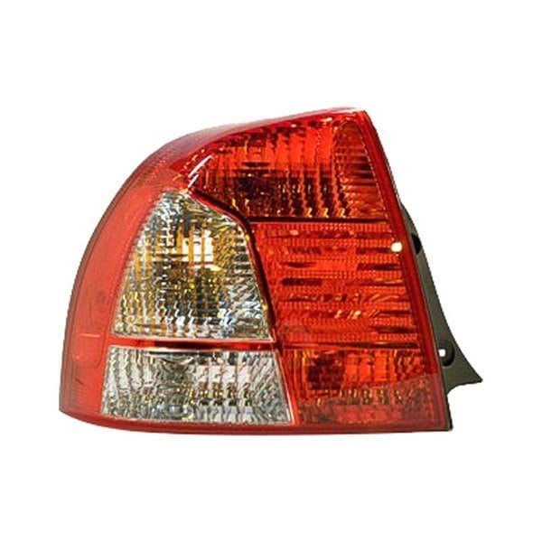 2002-2004 Kia Spectra Driver Side Tail Light Assembly From 5/01 Early Design 4 Door Hatchback - KI2800115-Partify-Painted-Replacement-Body-Parts