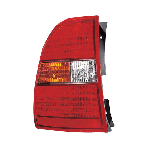 2005-2010 Kia Sportage Driver Side Tail Light Assembly Orange/Clear Center - KI2800127-Partify-Painted-Replacement-Body-Parts