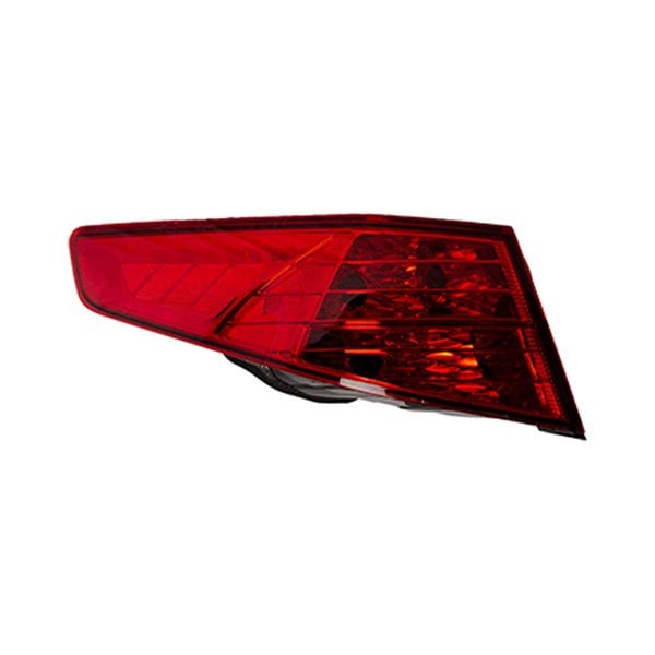 2011-2013 Kia Optima Driver Side Tail Light Assembly Bulb Type Lens/Housing Only Outer - KI2804105-Partify-Painted-Replacement-Body-Parts