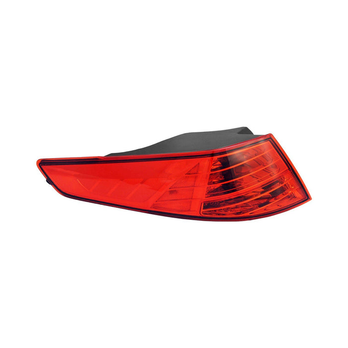 2011-2013 Kia Optima Driver Side Tail Light Assembly Bulb Type Korea Built Outer - KI2804106-Partify-Painted-Replacement-Body-Parts