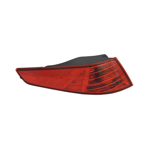 2012-2013 Kia Optima Driver Side Tail Light Assembly Halogen Usa Built Outer - KI2804108-Partify-Painted-Replacement-Body-Parts