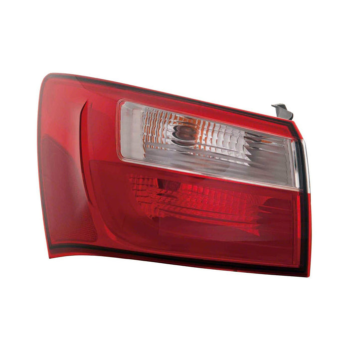 2012-2017 Kia Rio EX/LX Driver Side Tail Light Assembly Outer Sedan - KI2804109-Partify-Painted-Replacement-Body-Parts