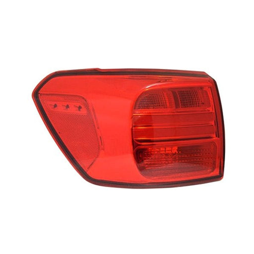 2015-2016 Kia Sedona Driver Side Tail Light Assembly Led Type Outer - KI2804118-Partify-Painted-Replacement-Body-Parts
