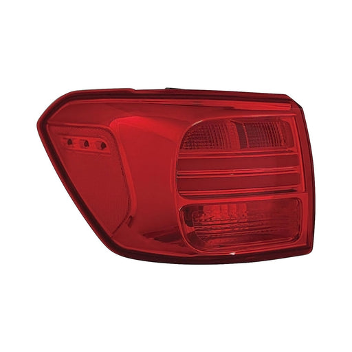 2016-2018 Kia Sedona Driver Side Tail Light Assembly Led Type Outer - KI2804145-Partify-Painted-Replacement-Body-Parts