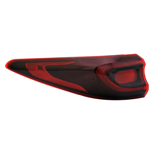 2020-2022 Kia Sportage Driver Side Tail Light Assembly Bulb Type Outer - KI2804159-Partify-Painted-Replacement-Body-Parts