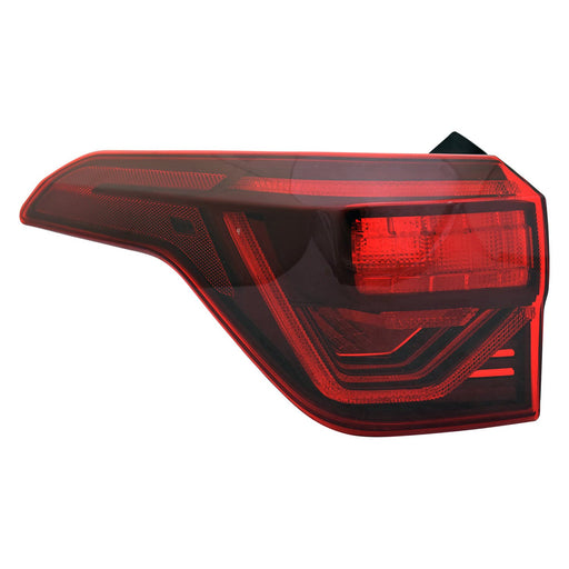 2021-2023 Kia Seltos EX/EX Premium/S/S Turbo/SX/SX Turbo Driver Side Tail Light Assembly Outer - KI2804163-Partify-Painted-Replacement-Body-Parts