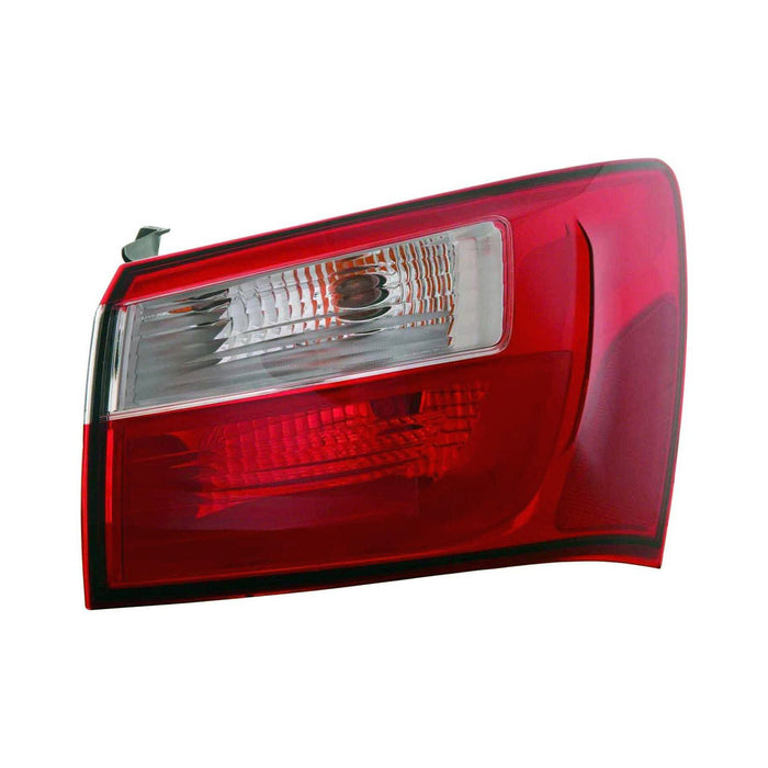 2012-2017 Kia Rio EX/LX Passenger Side Tail Light Assembly Outer Sedan - KI2805109-Partify-Painted-Replacement-Body-Parts