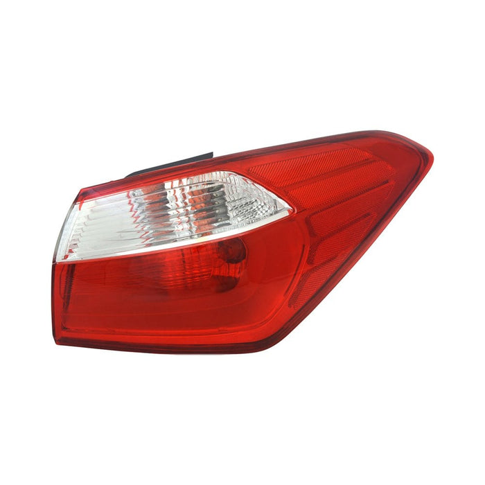 2014-2016 Kia Forte Passenger Side Tail Light Assembly Halogen Outer Sedan - KI2805112-Partify-Painted-Replacement-Body-Parts