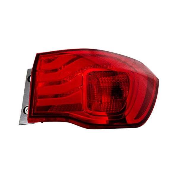 2011-2013 Kia Forte Passenger Side Tail Light Assembly Outer Hatchback - KI2805122-Partify-Painted-Replacement-Body-Parts