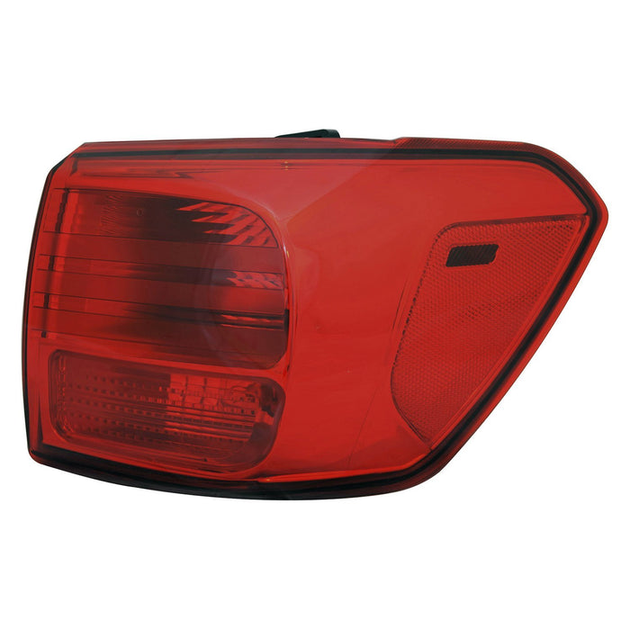 2016-2018 Kia Sedona Passenger Side Tail Light Assembly Bulb Type Outer - KI2805144-Partify-Painted-Replacement-Body-Parts