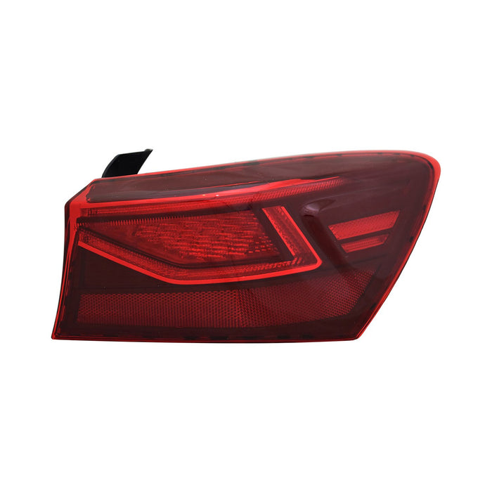 2019-2021 Kia Forte EX/EX Limited/EX Premium/EX+/S Passenger Side Tail Light Assembly Halogen Outer Sedan - KI2805158-Partify-Painted-Replacement-Body-Parts