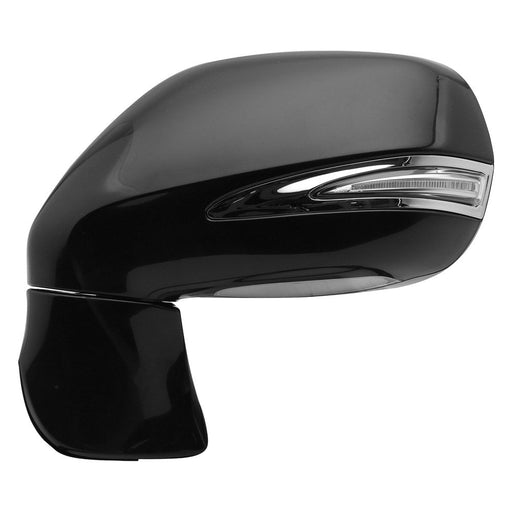 2010-2012 Lexus RX350/RX450h Driver Side Door Mirror Canada Built Non-Electrochromic Heated W/Memory W/S/L W/P/L Assembly - LX1320127-Partify-Painted-Replacement-Body-Parts