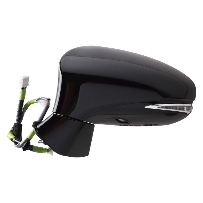 2013 Lexus GS350/GS450h Driver Side Door Mirror W/Blind Spot Detection W/O Auto Dimming Assembly - LX1320147-Partify-Painted-Replacement-Body-Parts