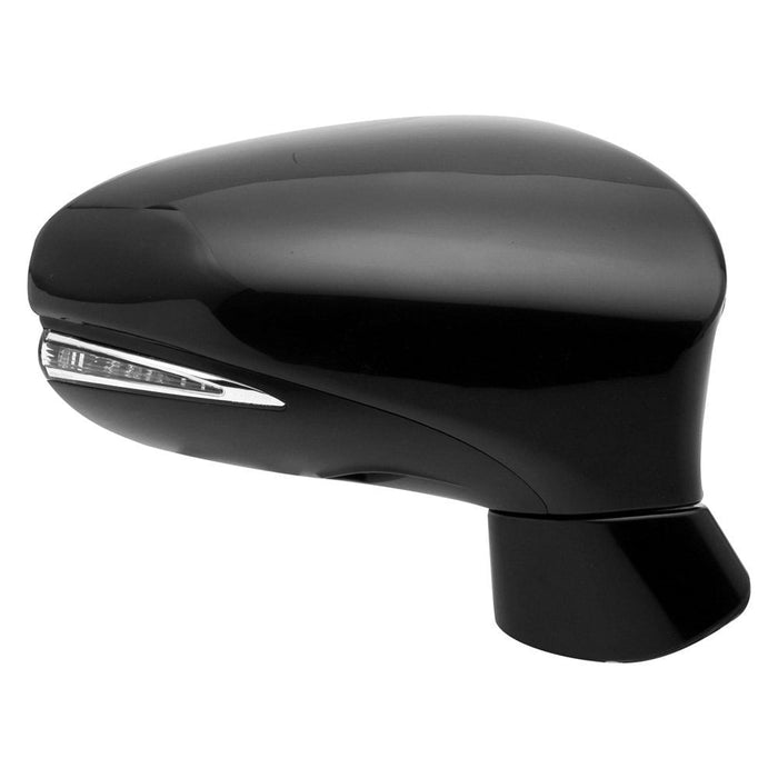 2011-2013 Lexus CT200h Passenger Side Door Mirror Power Heated W/O F Sport Pkg W/Signal Lamp W/Puddle Lamp Assembly - LX1321112-Partify-Painted-Replacement-Body-Parts