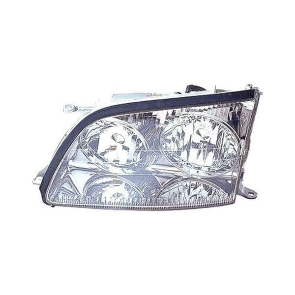 1998-2000 Lexus LS400 Driver Side Headlight Assembly W/O High Intensity Discharge Xenon Lamps Composite - LX2502105-Partify-Painted-Replacement-Body-Parts
