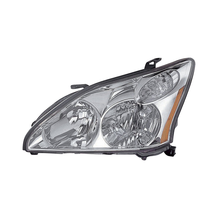 2004-2009 Lexus RX330/RX350 Driver Side Headlight Assembly Halogen Usa Built Composite - LX2502135-Partify-Painted-Replacement-Body-Parts