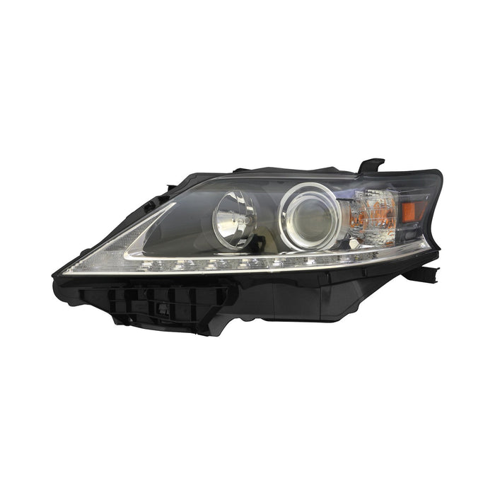 2013-2015 Lexus RX350/RX450h Driver Side Headlight Assembly Halogen Canada Built Composite - LX2502156-Partify-Painted-Replacement-Body-Parts