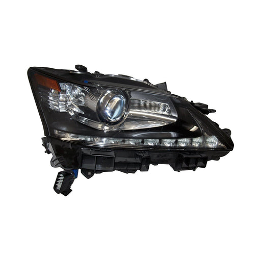 2013-2015 Lexus GS350/GS450h Driver Side Headlight Assembly Hid W/Adaptive Headlamps W/O Night View Composite - LX2502162-Partify-Painted-Replacement-Body-Parts