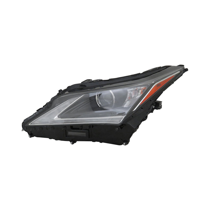 2016-2019 Lexus RX350/RX350L/RX450h Driver Side Headlight Assembly Projector Type Canada Built W/O Adaptive Headlamps W/O Cold Climate Spec Composite - LX2502173-Partify-Painted-Replacement-Body-Parts