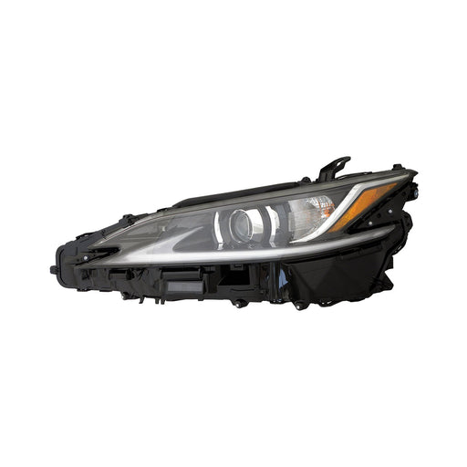 2019-2021 Lexus ES350 Driver Side Headlight Assembly W/O Led Signal Lamp North America Built Composite - LX2502183-Partify-Painted-Replacement-Body-Parts