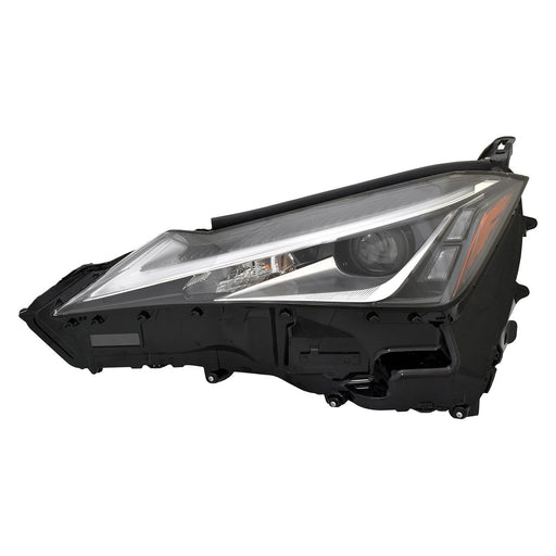 2019-2022 Lexus UX200/UX250h Driver Side Headlight Assembly Single Beam W/Fog Lamps Composite - LX2502189-Partify-Painted-Replacement-Body-Parts