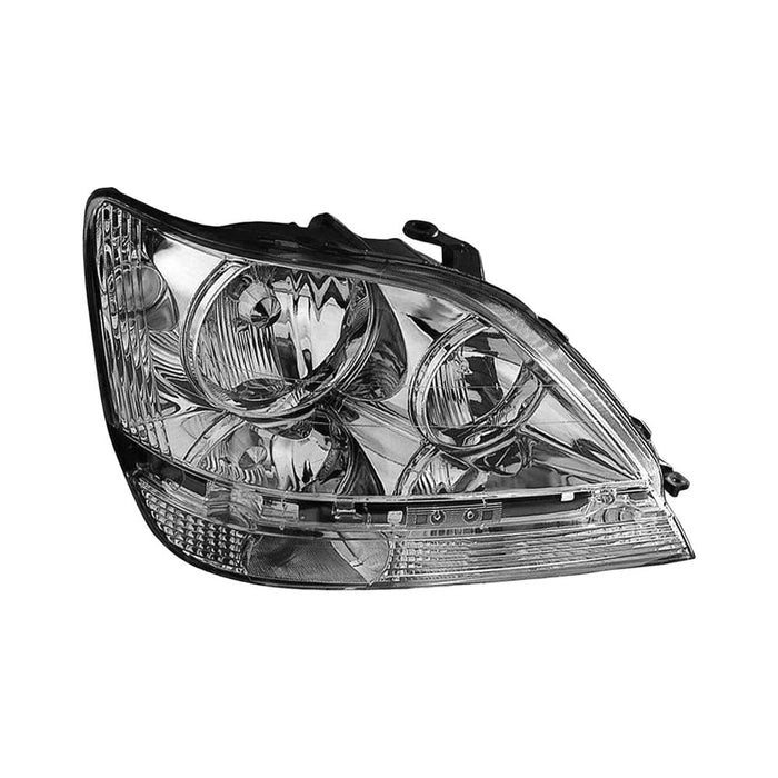 2001-2003 Lexus RX300 Passenger Side Headlight Assembly W/O Hid Lamps Composite - LX2503104-Partify-Painted-Replacement-Body-Parts