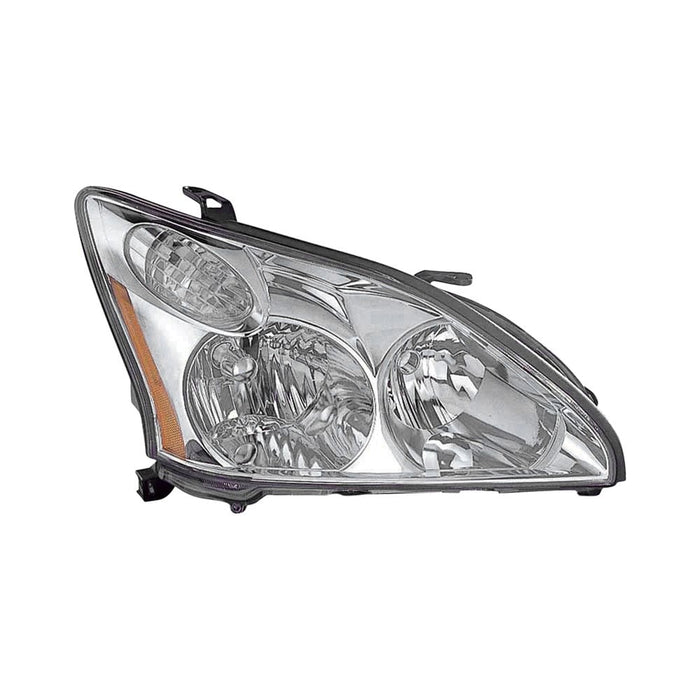 2004-2009 Lexus RX330/RX350 Passenger Side Headlight Assembly Halogen Usa Built Composite - LX2503135-Partify-Painted-Replacement-Body-Parts
