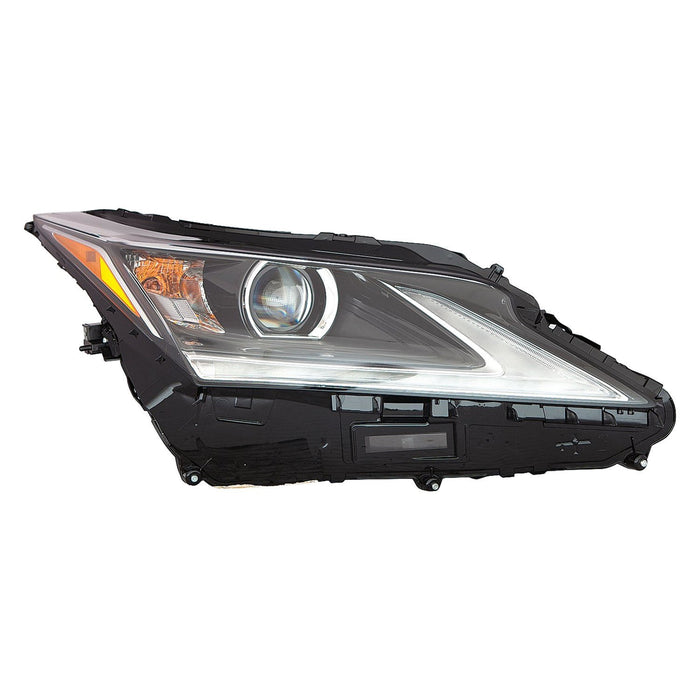 2016-2019 Lexus RX350/RX350L/RX450h Passenger Side Headlight Assembly Projector Type Canada Built W/O Adaptive Headlamps W/O Cold Climate Spec Composite - LX2503173-Partify-Painted-Replacement-Body-Parts