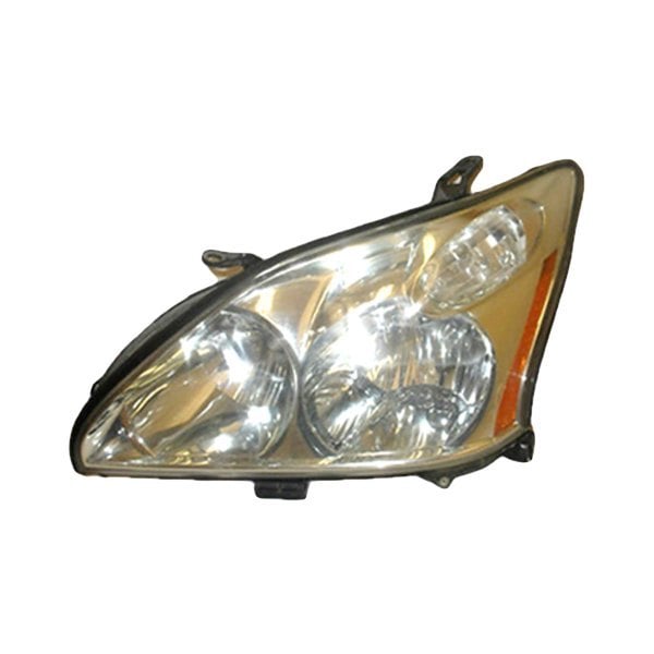 2008 Lexus RX400h Driver Side Headlight Lens Housing Halogen - LX2518112-Partify-Painted-Replacement-Body-Parts
