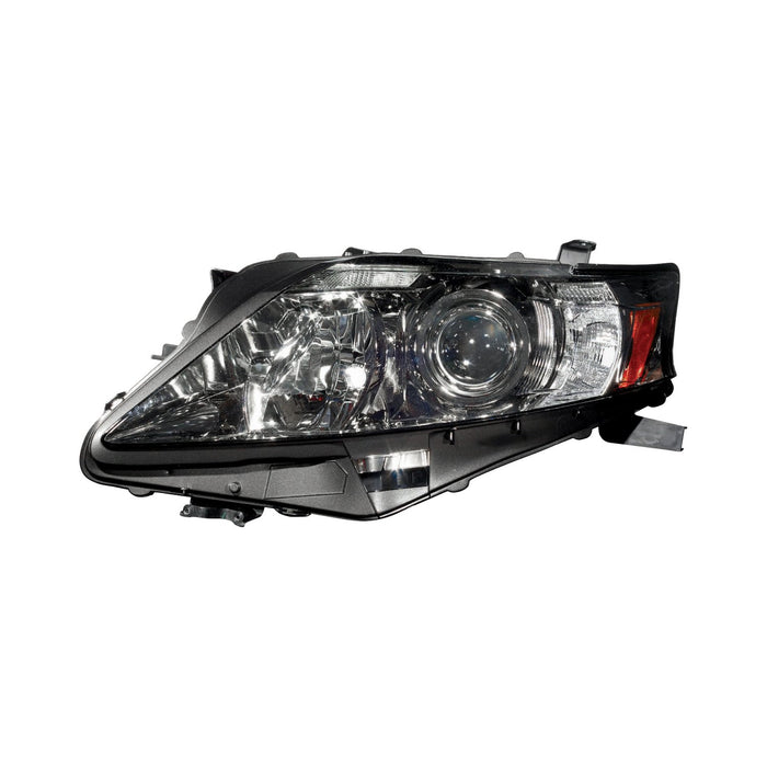 2010-2012 Lexus RX350 Driver Side Headlight Lens Housing Halogen Japan Built - LX2518119-Partify-Painted-Replacement-Body-Parts