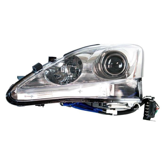 2009-2010 Lexus IS250/IS350 Driver Side Headlight Lens Housing Hid - LX2518124-Partify-Painted-Replacement-Body-Parts