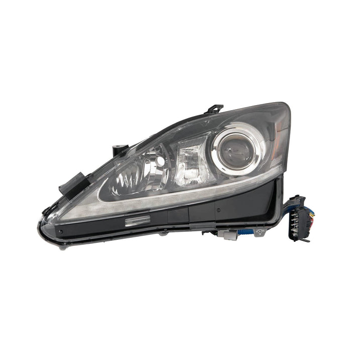 2011 Lexus IS350 Driver Side Headlight Lens Housing Hid - LX2518133-Partify-Painted-Replacement-Body-Parts