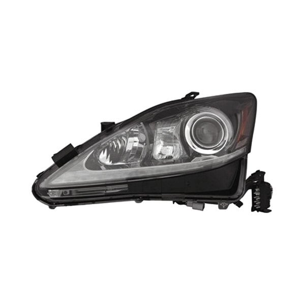 2012-2013 Lexus IS350 Driver Side Headlight Lens Housing Hid - LX2518134-Partify-Painted-Replacement-Body-Parts