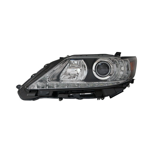 2013-2015 Lexus ES300h/ES350 Driver Side Headlight Lens Housing Halogen Projector Type - LX2518139-Partify-Painted-Replacement-Body-Parts