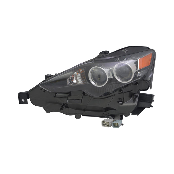 2014-2016 Lexus IS200t/IS250/IS300/IS350 Driver Side Headlight Lens Housing Led - LX2518141-Partify-Painted-Replacement-Body-Parts