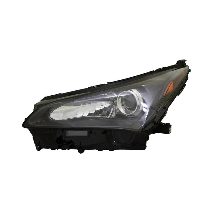 2015-2017 Lexus NX200t/NX300h Driver Side Headlight Lens Housing Standard Type - LX2518143-Partify-Painted-Replacement-Body-Parts