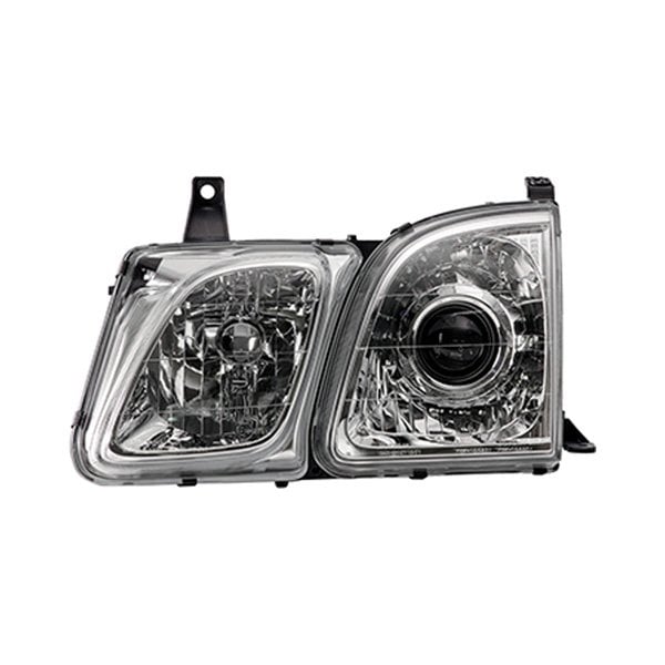 1998-2002 Lexus LX470 Driver Side Headlight Lens Housing - LX2518151-Partify-Painted-Replacement-Body-Parts