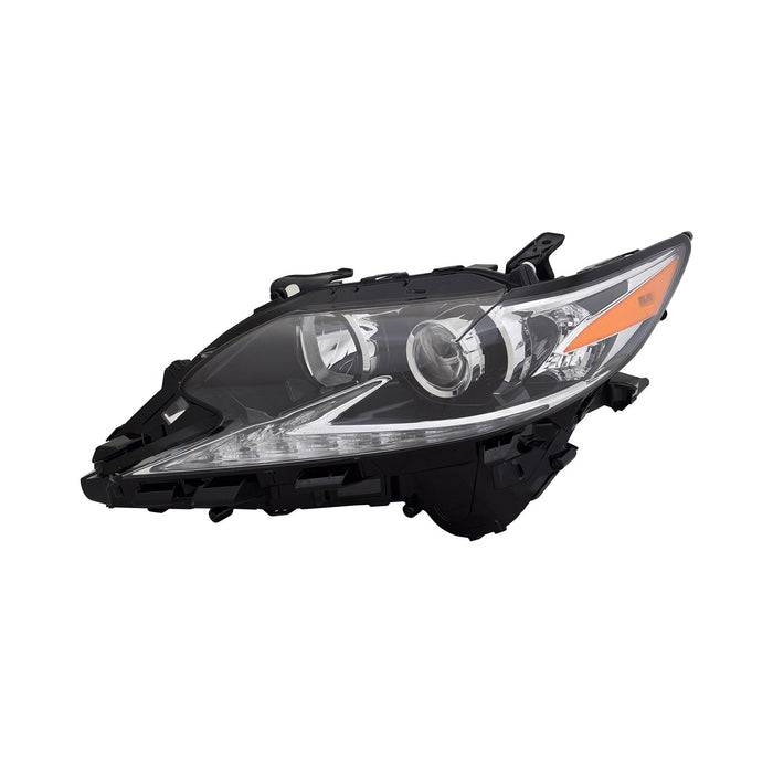2016-2018 Lexus ES300h/ES350 Driver Side Headlight Lens Housing Halogen High Beam - LX2518158-Partify-Painted-Replacement-Body-Parts