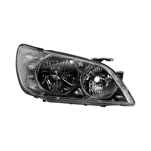 2002-2004 Lexus IS300 Passenger Side Headlight Lens Housing W/O Sport Pkg - LX2519102-Partify-Painted-Replacement-Body-Parts