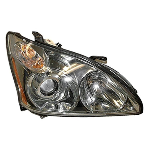 2007-2009 Lexus RX350/RX400h Passenger Side Headlight Lens Housing W/Hid W/Adaptive Headlamps - LX2519109-Partify-Painted-Replacement-Body-Parts
