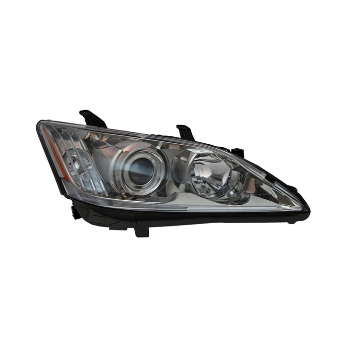 2010-2011 Lexus ES350 Passenger Side Headlight Lens Housing Halogen - LX2519116-Partify-Painted-Replacement-Body-Parts