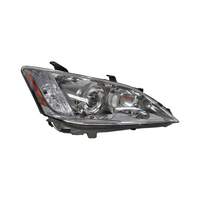 2012 Lexus ES350 Passenger Side Headlight Lens Housing Halogen - LX2519122-Partify-Painted-Replacement-Body-Parts