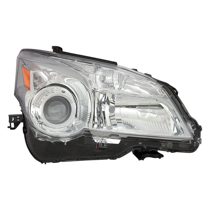 2010-2014 Lexus GX460 Passenger Side Headlight Lens Housing Halogen - LX2519127-Partify-Painted-Replacement-Body-Parts
