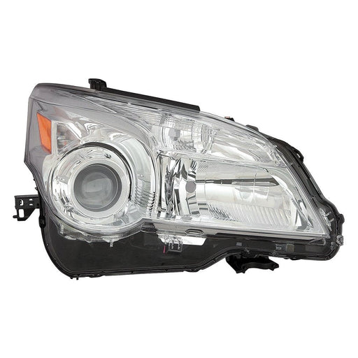 2010-2014 Lexus GX460 Passenger Side Headlight Lens Housing Halogen - LX2519127-Partify-Painted-Replacement-Body-Parts