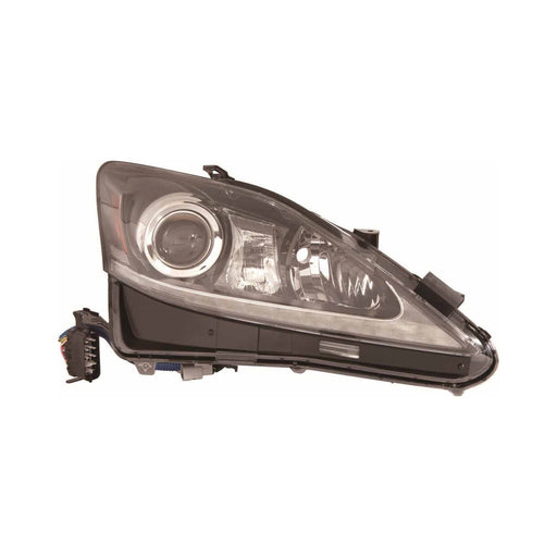 2010-2012 Lexus HS250h Passenger Side Headlight Lens Housing Led - LX2519130-Partify-Painted-Replacement-Body-Parts